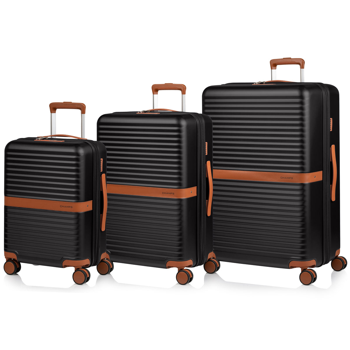 こんぺいとう　ベルギー　ビンテージパーテーション3台分 Vintage III / 3-Piece Luggage Set – Champs Luggage