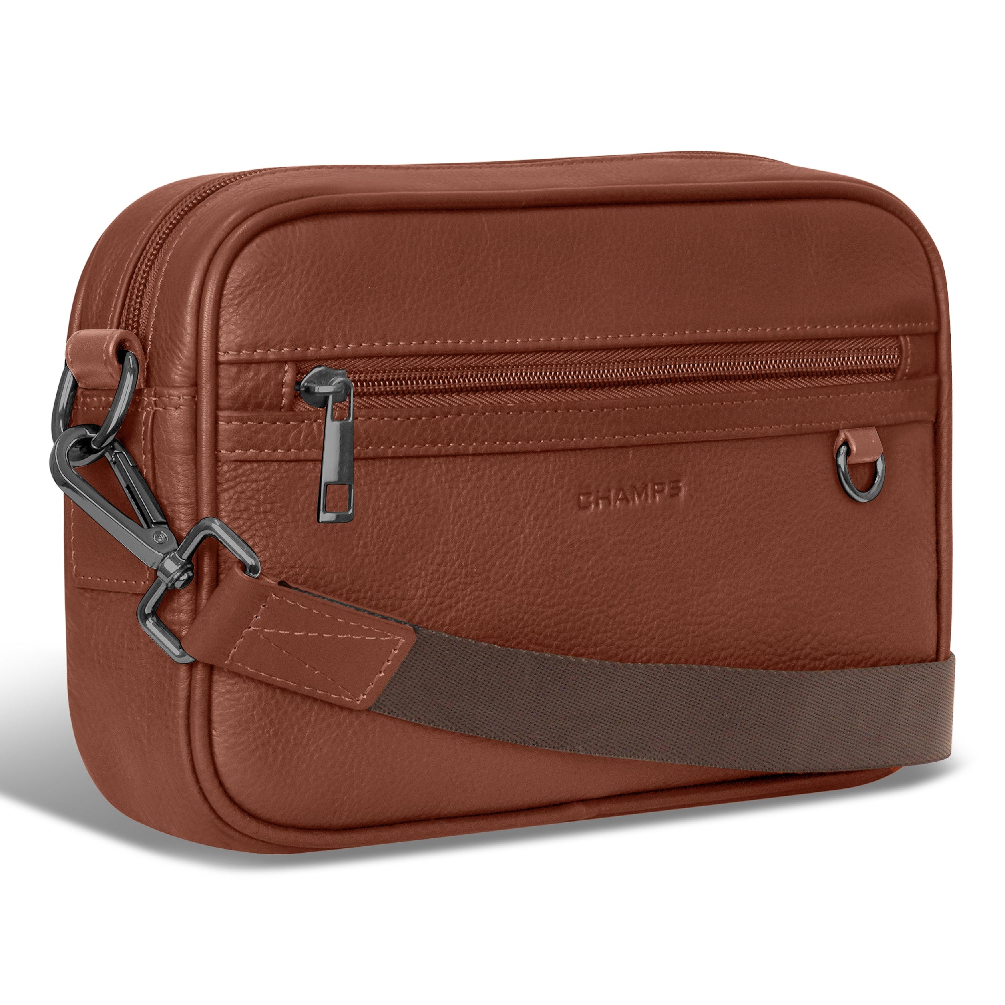 Onyx / Leather Camera Bag – Champs Luggage
