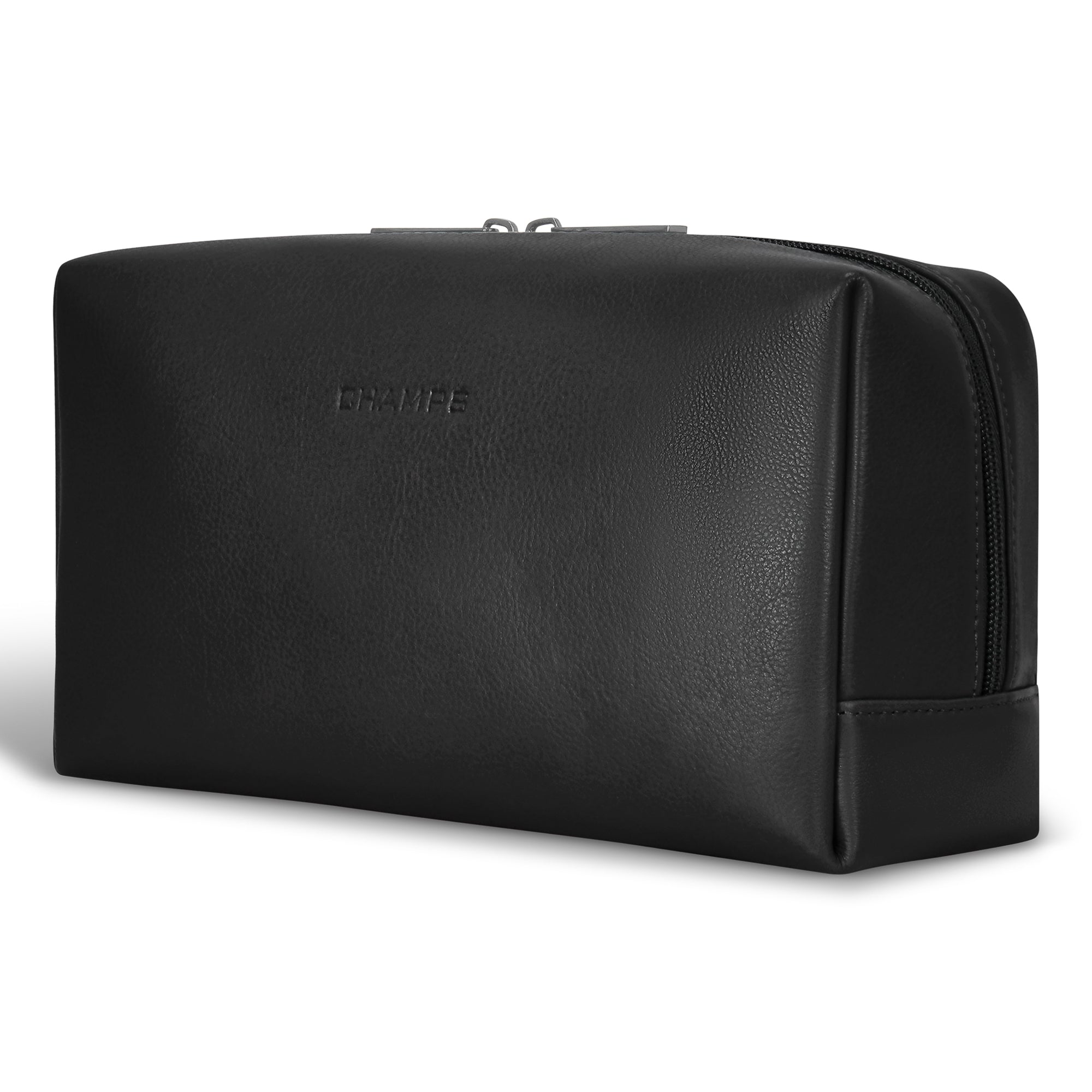 V i ntage LiｆeCHANELバニティブラックレザー Onyx / Leather Toiletry Bag – Champs Luggage