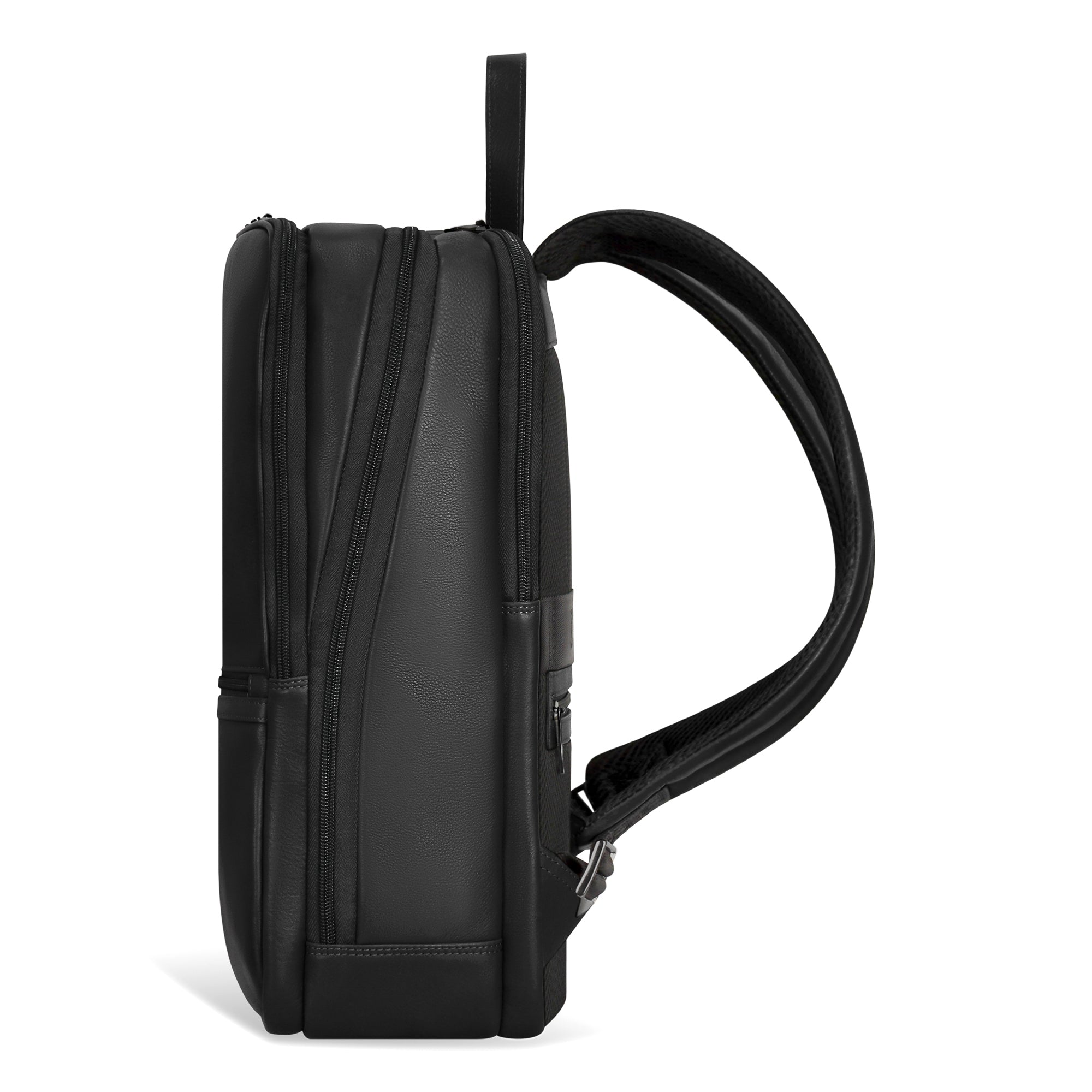 champs leather backpack Onyx / Leather Classic Backpack – Champs Luggage