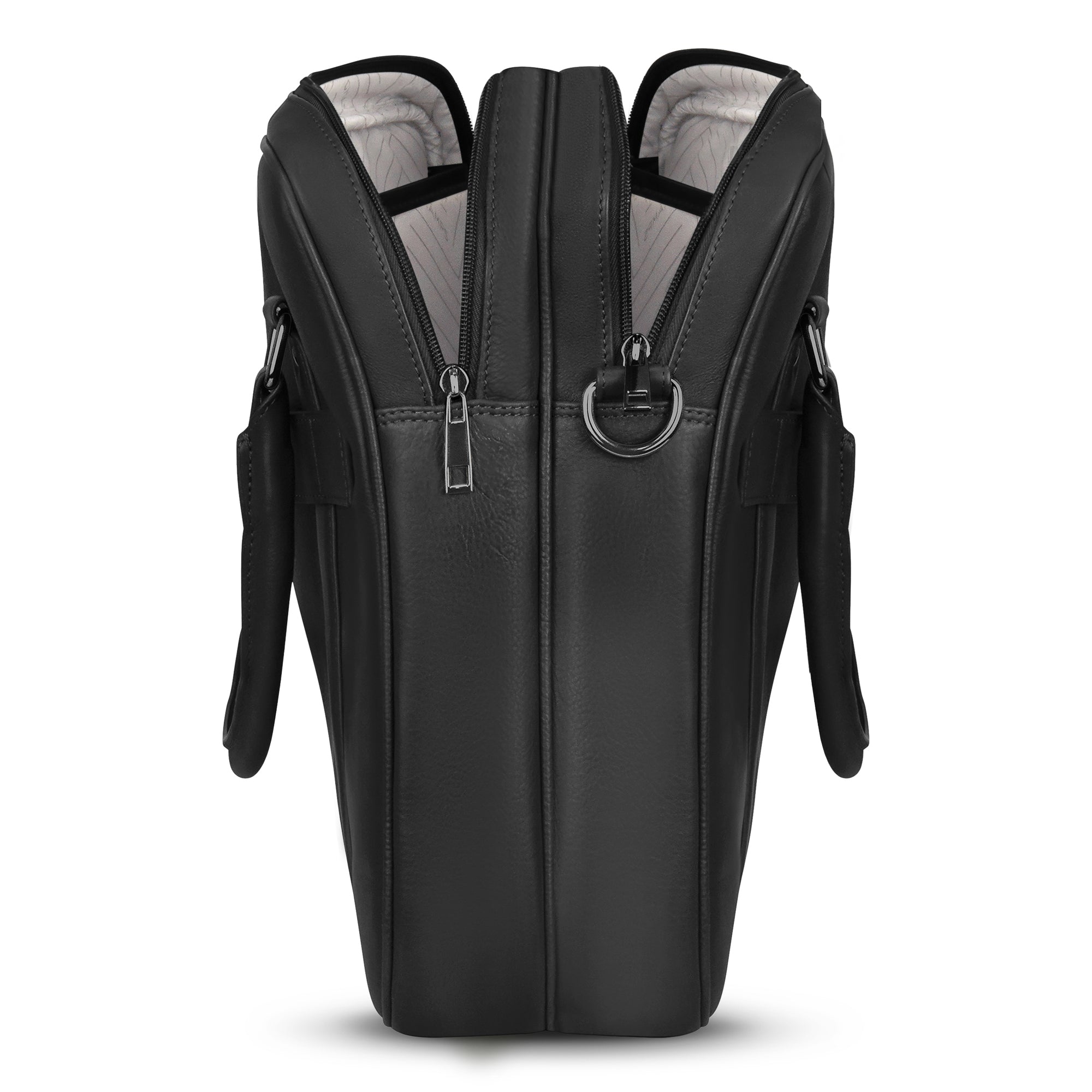 Onyx / Leather Briefcase – Champs Luggage