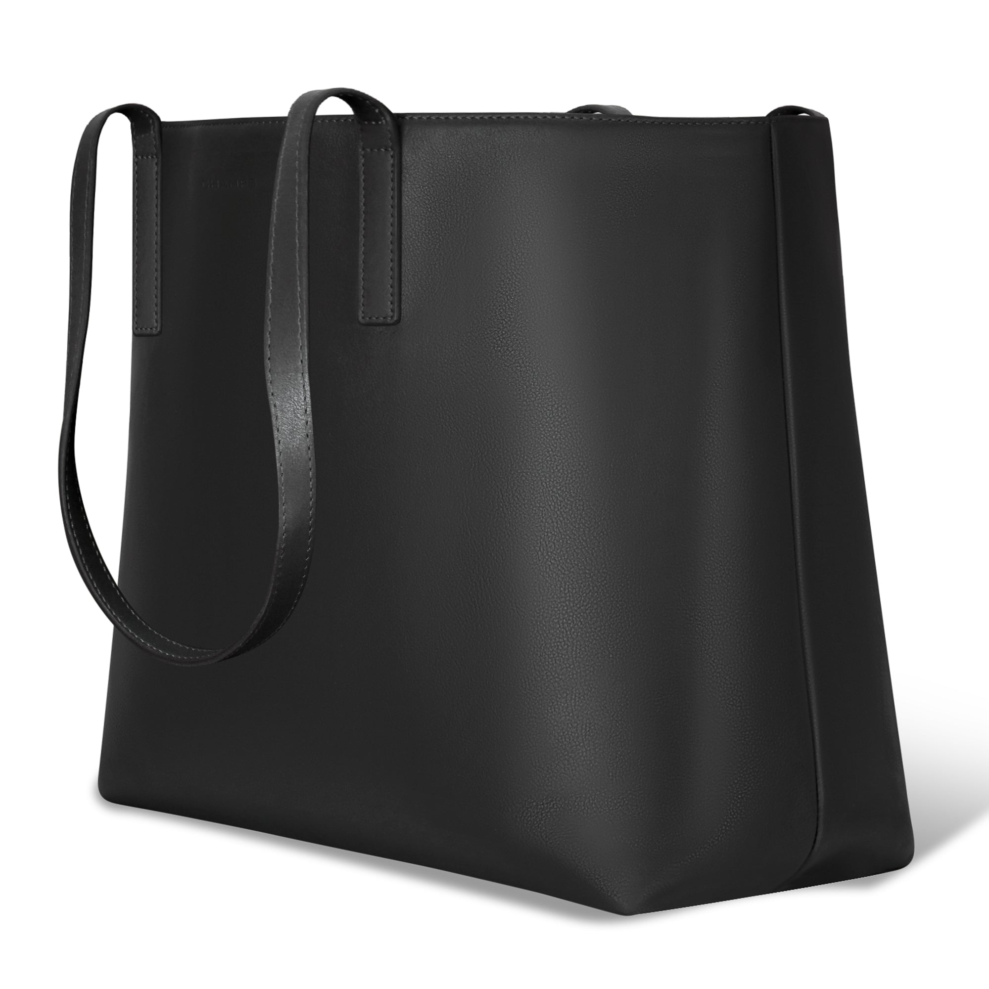 ★TOUT Y EST★ Pebble Shoulder Tote Onyx 0JSP5SH40402F Onyx / Leather Open Tote – Champs Luggage