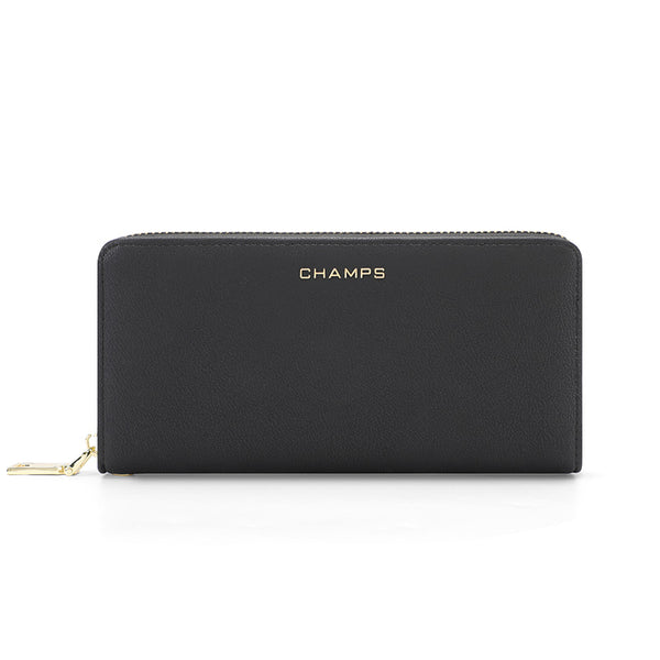 ch!iiibag Pyton Zip Around Wallet ブラック Margot Medium Zip Around Wallet - Black | Oroton