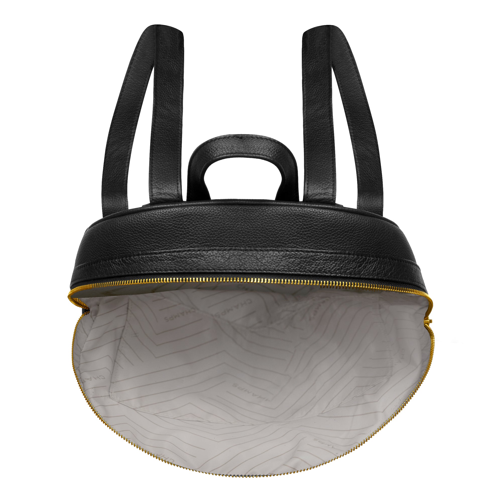 black and gold leather backpack mens Gala / Leather Backpack – Champs Luggage