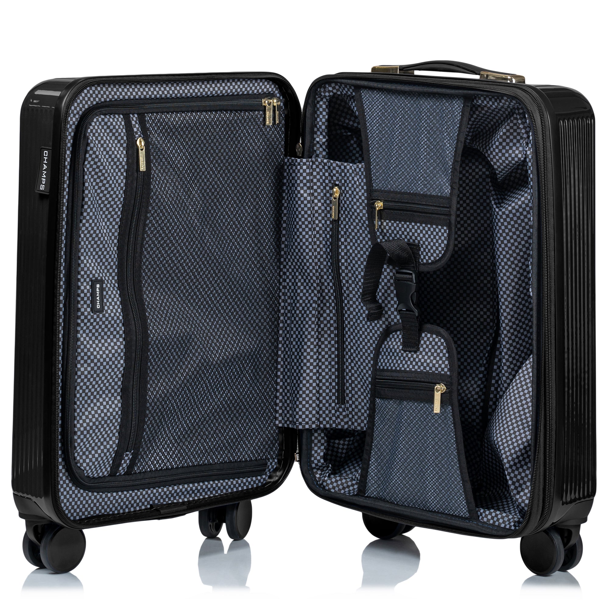 Ensemble de bagages légers Vital Vying à 3 pièces: Valise cabine de 20 Ensemble de bagages légers Vital Vying à 3 pièces: Valise cabine de 20